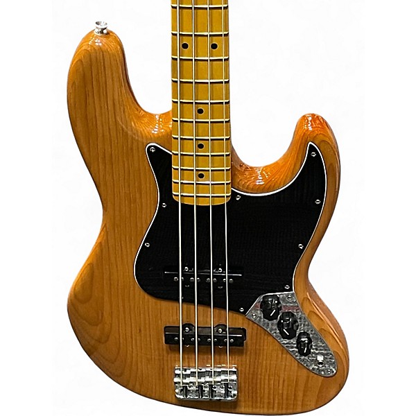 Used Fender American Professional II Jazz Bass Natural Electric Bass Guitar