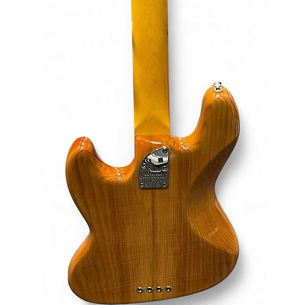Used Fender American Professional II Jazz Bass Natural Electric Bass Guitar