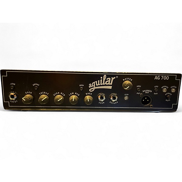 Used Aguilar AG 700 Bass Amp Head