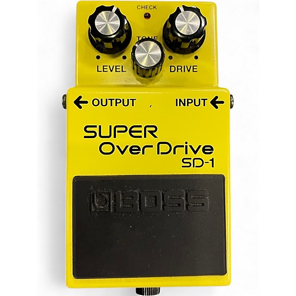 Used BOSS SD1 Super Overdrive Effect Pedal