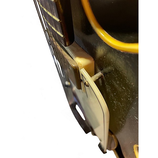 Vintage 1950s Supro Westwood Sunburst Hollow Body Electric Guitar