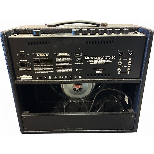 Used Fender GTX50 Mustang 1X12 Guitar Combo Amp