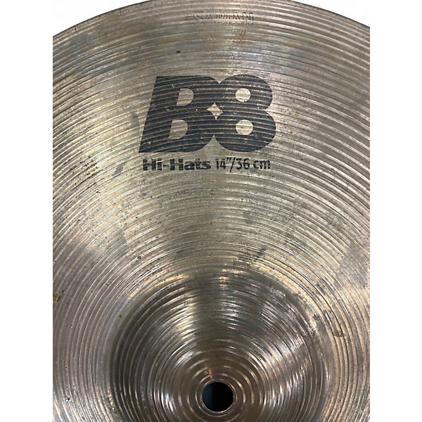 Used SABIAN 14in B8 Hi Hat Pair Cymbal