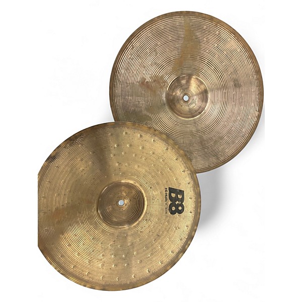 Used SABIAN 14in B8 Hi Hat Pair Cymbal