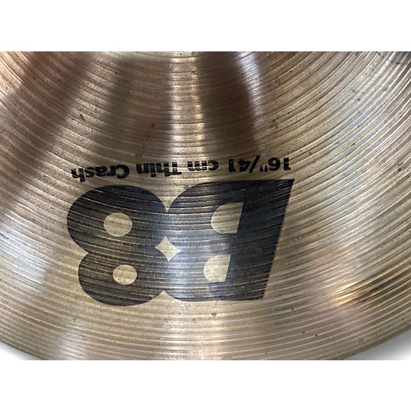 Used SABIAN 16in B8 Crash Cymbal