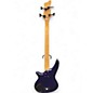 Used Jackson Spectra JS3Q Amber Blue Burst Electric Bass Guitar