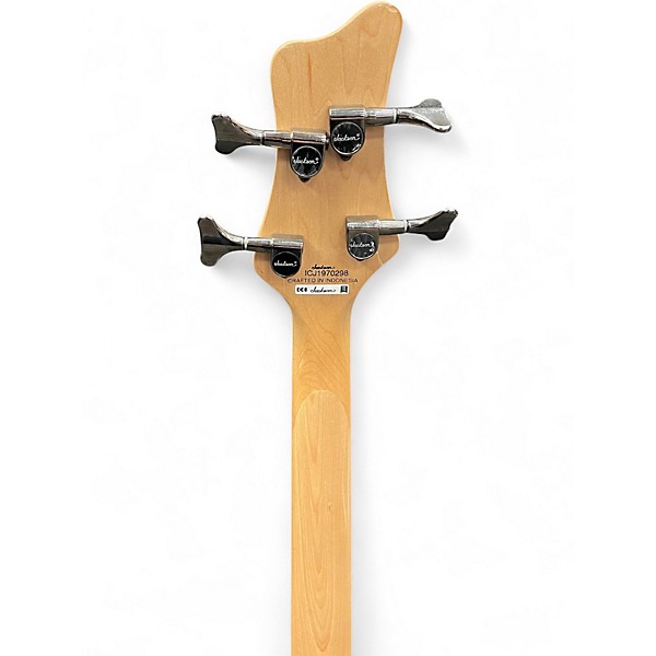 Used Jackson Spectra JS3Q Amber Blue Burst Electric Bass Guitar