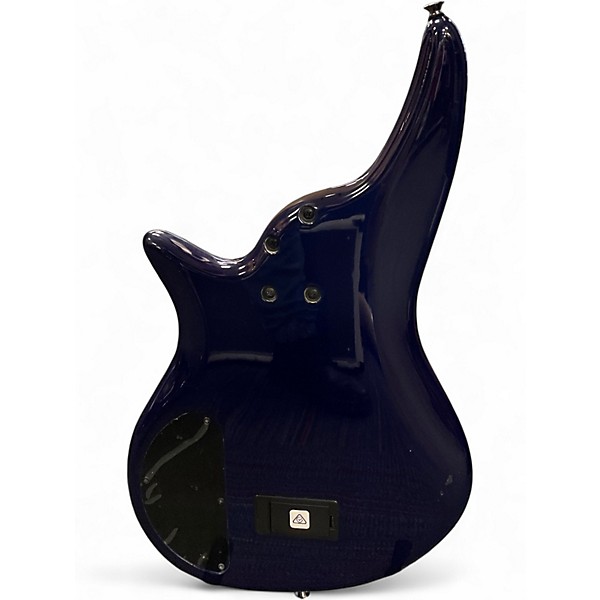 Used Jackson Spectra JS3Q Amber Blue Burst Electric Bass Guitar