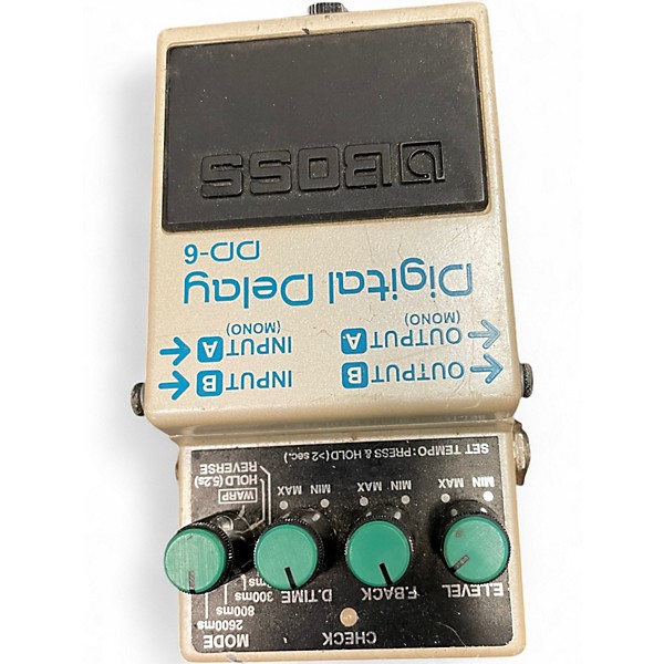 Used BOSS DD6 Digital Delay Effect Pedal