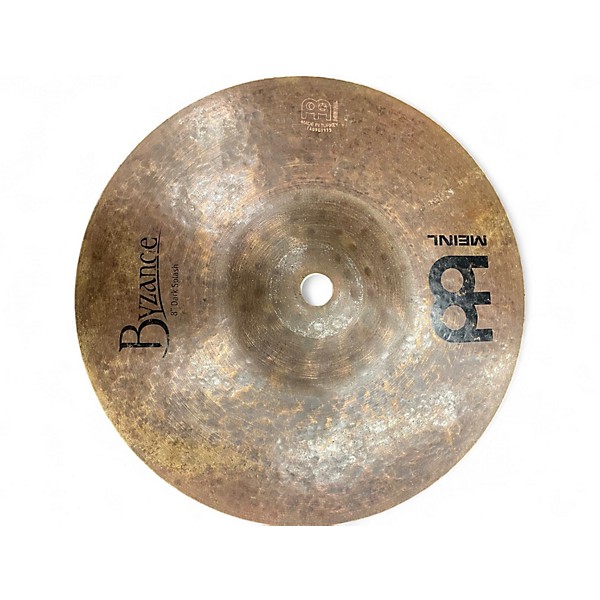 Used MEINL 8in Byzance Dark Splash Cymbal