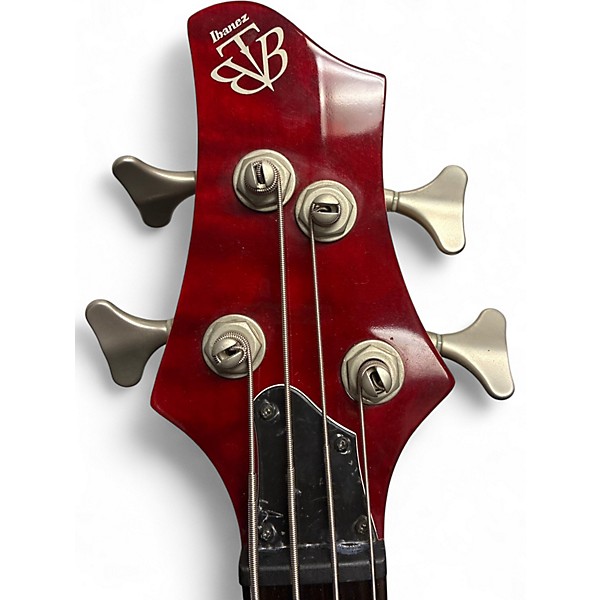 Used Ibanez BTB1000 TRANSPARENT BROWN Electric Bass Guitar