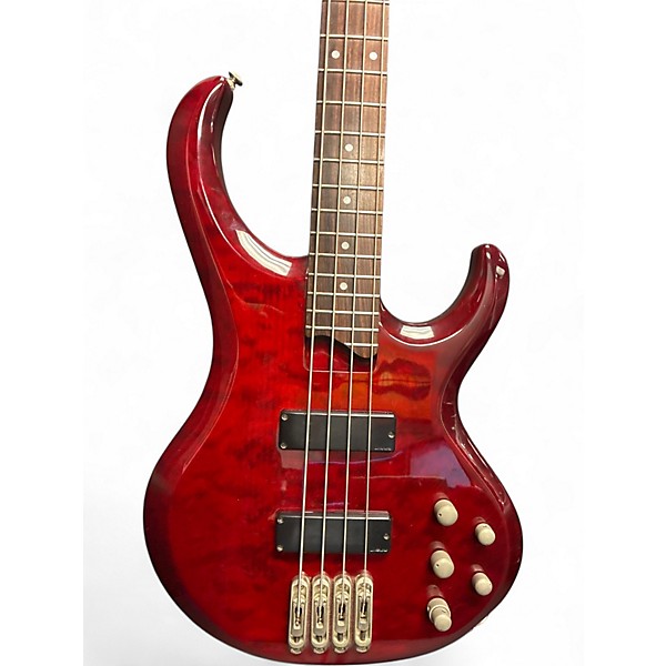 Used Ibanez BTB1000 TRANSPARENT BROWN Electric Bass Guitar