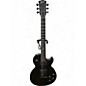 Used Gibson Les Paul Gothic Morte Black Solid Body Electric Guitar thumbnail