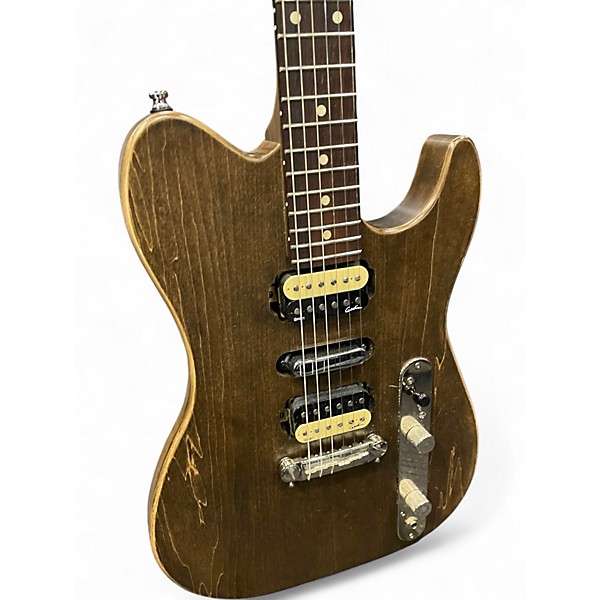 Used Godin RADIUM Worn Natural Solid Body Electric Guitar