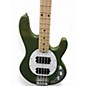Used Sterling by Music Man RAY4 HH OLIVE  Electric Bass Guitar