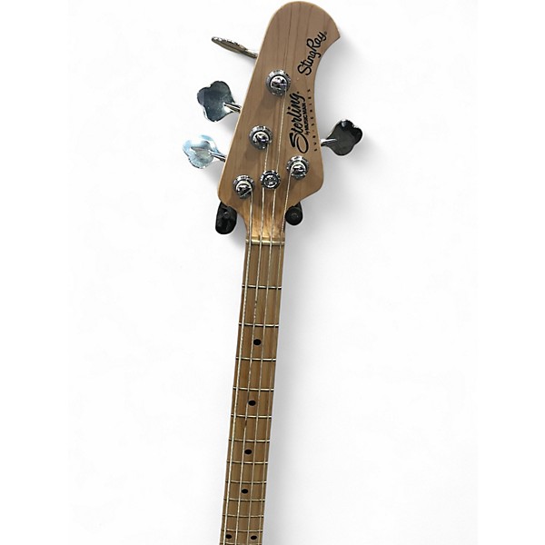 Used Sterling by Music Man RAY4 HH OLIVE  Electric Bass Guitar