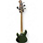 Used Sterling by Music Man RAY4 HH OLIVE  Electric Bass Guitar