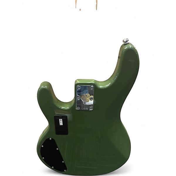 Used Sterling by Music Man RAY4 HH OLIVE  Electric Bass Guitar