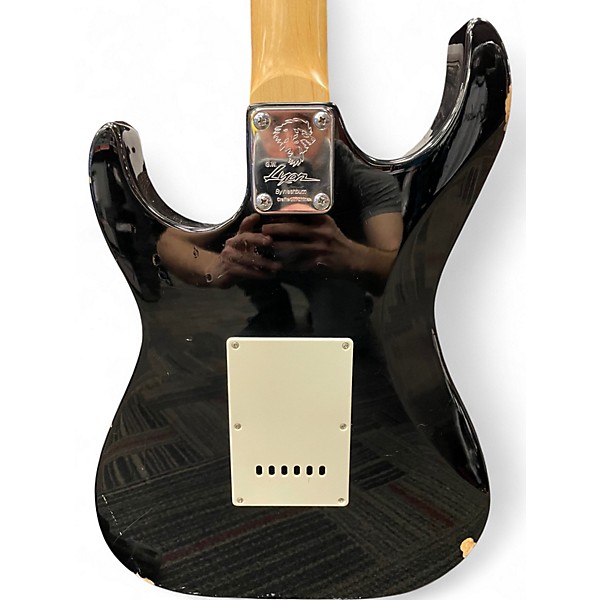 Used Washburn LYON Black Solid Body Electric Guitar