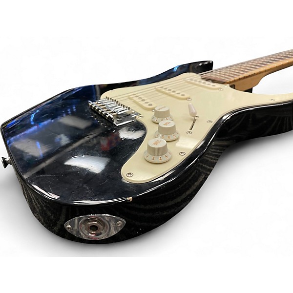 Used Washburn LYON Black Solid Body Electric Guitar