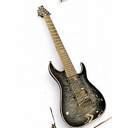 Used Schecter Guitar Research HELLRAISER C8 HYBRID BLACK BURST Solid Body Electric Guitar