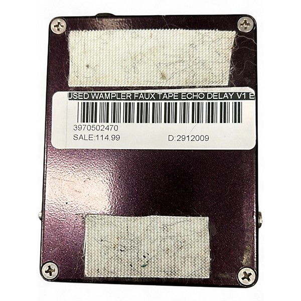 Used Wampler FAUX TAPE ECHO DELAY V1 Effect Pedal