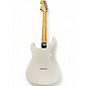 Used 2000s Squier Tom Delonge Signature Stratocaster Olympic Pearl Solid Body Electric Guitar