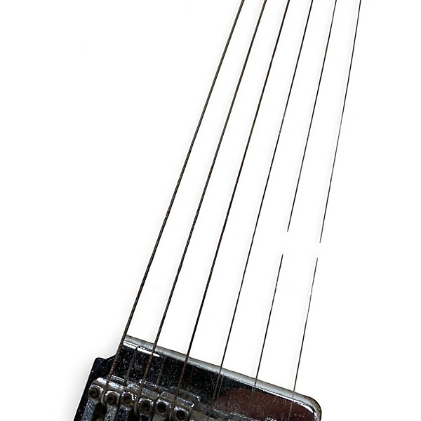 Used 2000s Squier Tom Delonge Signature Stratocaster Olympic Pearl Solid Body Electric Guitar