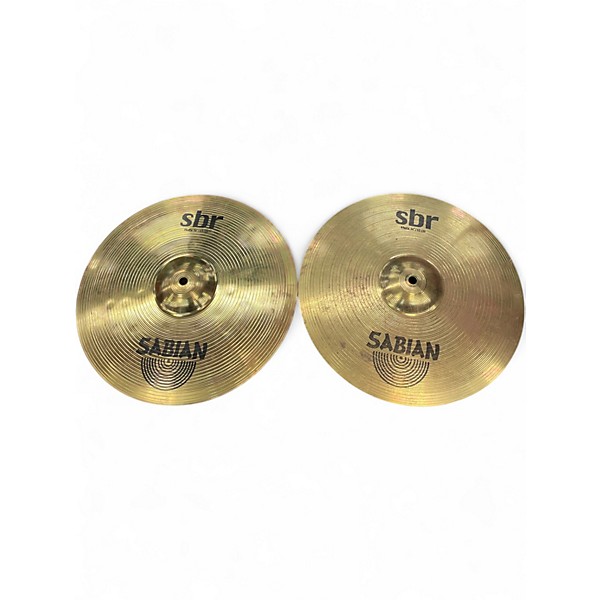 Used SABIAN 14in SBR Hi Hat Pair Cymbal