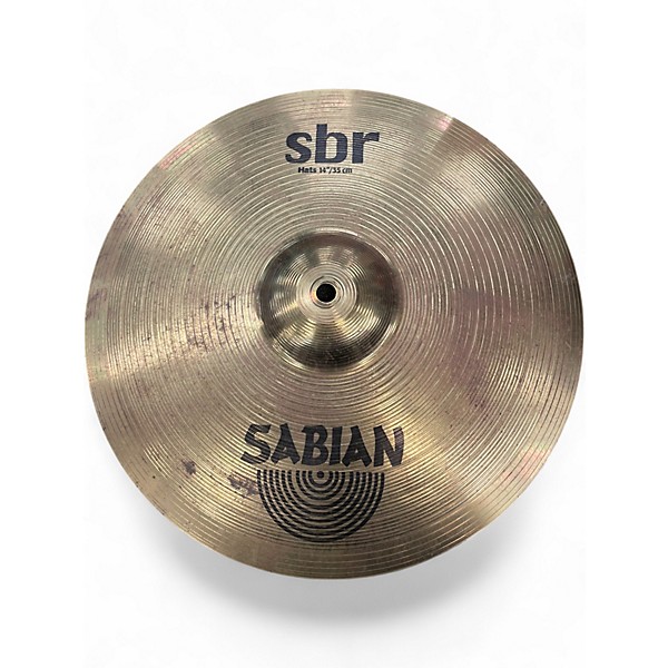 Used SABIAN 14in SBR Hi Hat Pair Cymbal