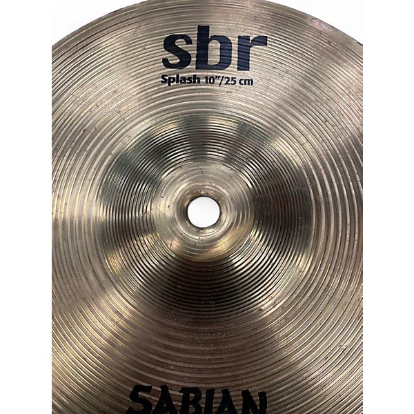 Used SABIAN 10in SBR Series Splash Cymbal