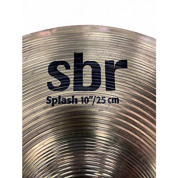 Used SABIAN 10in SBR Series Splash Cymbal