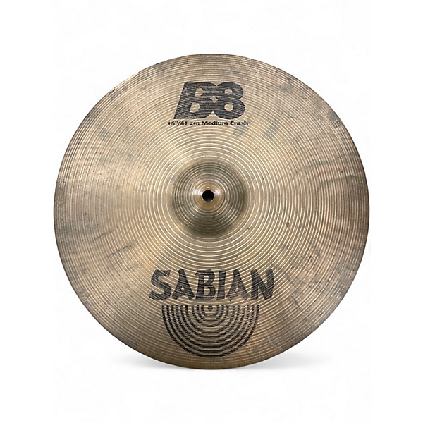 Used SABIAN 16in B8 Medium Crash Cymbal