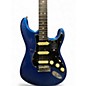 Used 2023 Fender American Ultra Stratocaster HSS Cobra Blue Solid Body Electric Guitar
