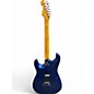 Used 2023 Fender American Ultra Stratocaster HSS Cobra Blue Solid Body Electric Guitar