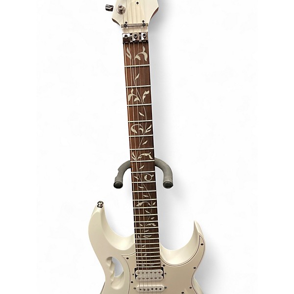 Used Ibanez JEMJR Arctic White Solid Body Electric Guitar