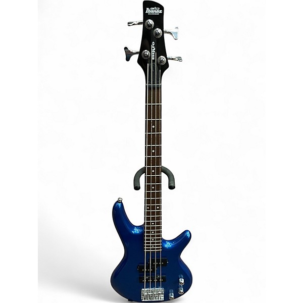 Used Ibanez GSRM20 Blue Electric Bass Guitar