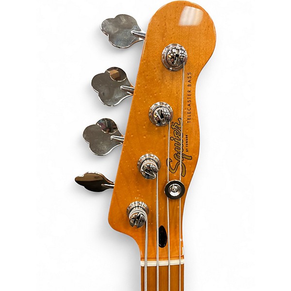 Used Squier Squier Classic Vibe Telecaster Bass Vintage White Electric Bass Guitar