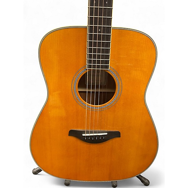 Used Yamaha FGTA Natural Acoustic Electric Guitar