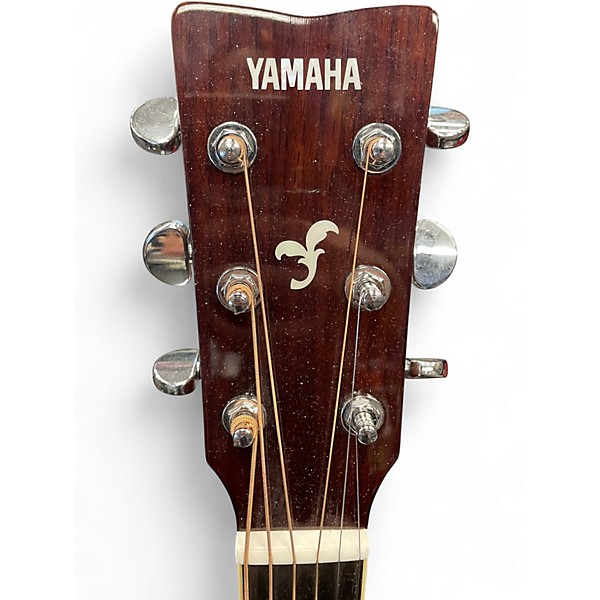 Used Yamaha FGTA Natural Acoustic Electric Guitar