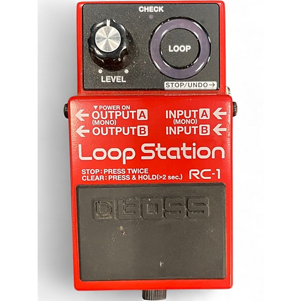 Used BOSS RC1 Loop Station Pedal