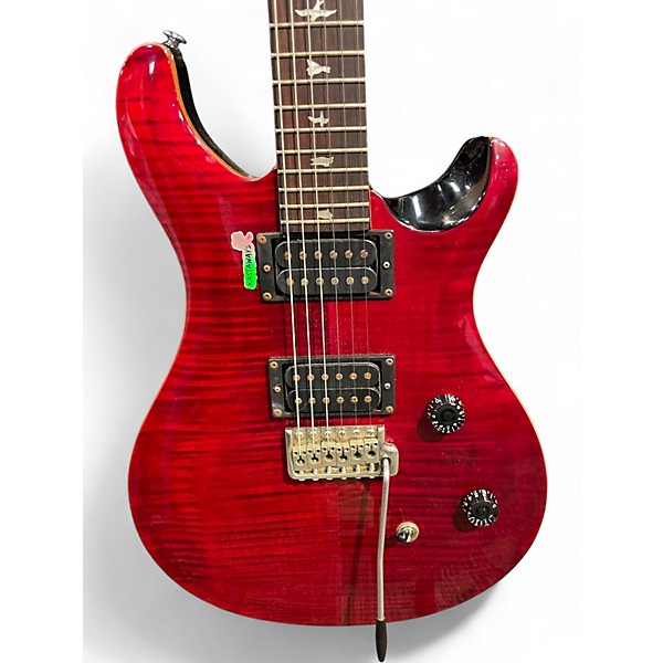 Used PRS SE CE24 Trans Red Solid Body Electric Guitar
