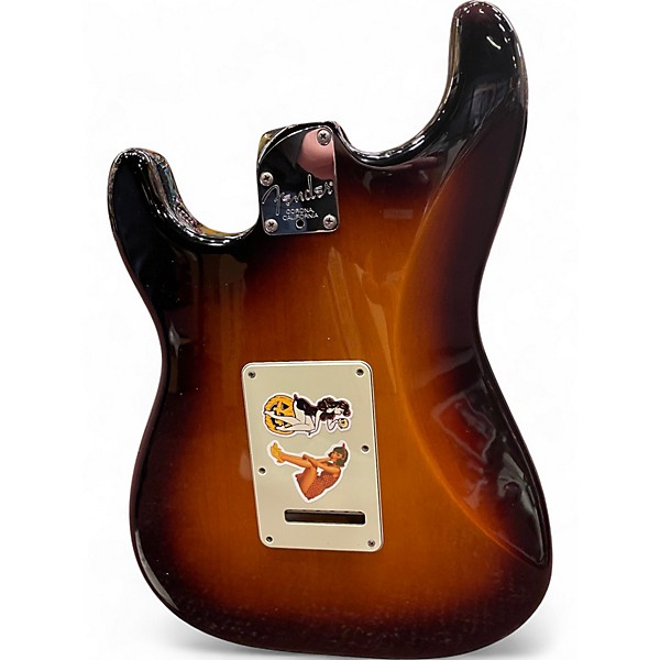 Used Fender american stratocaster 2 Color Sunburst Solid Body Electric Guitar