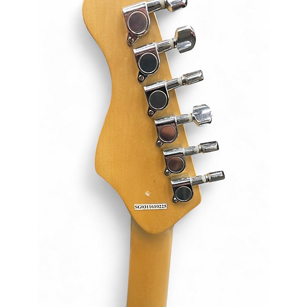 Used Eleca Strat Style 2 Color Sunburst Solid Body Electric Guitar