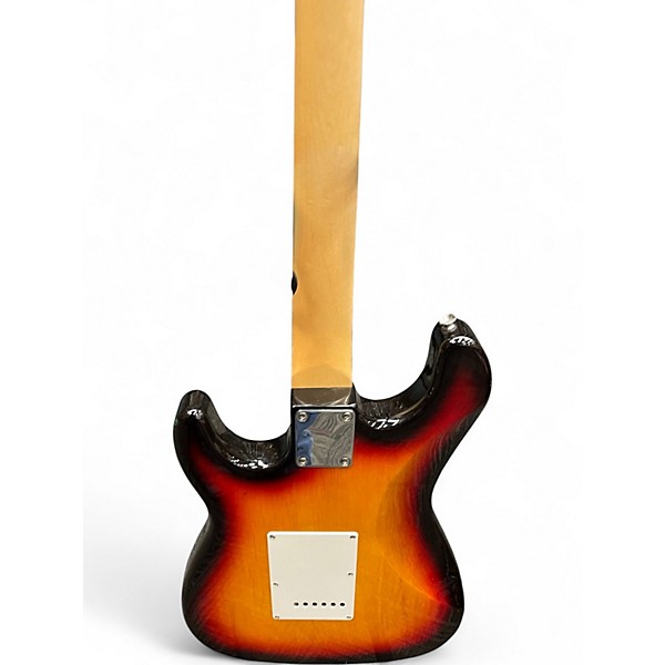 Used Eleca Strat Style 2 Color Sunburst Solid Body Electric Guitar