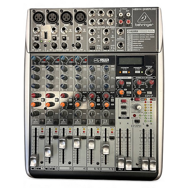 Used Behringer Xenyx QX1202USB Unpowered Mixer