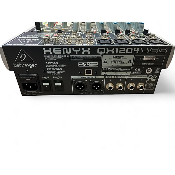 Used Behringer Xenyx QX1202USB Unpowered Mixer