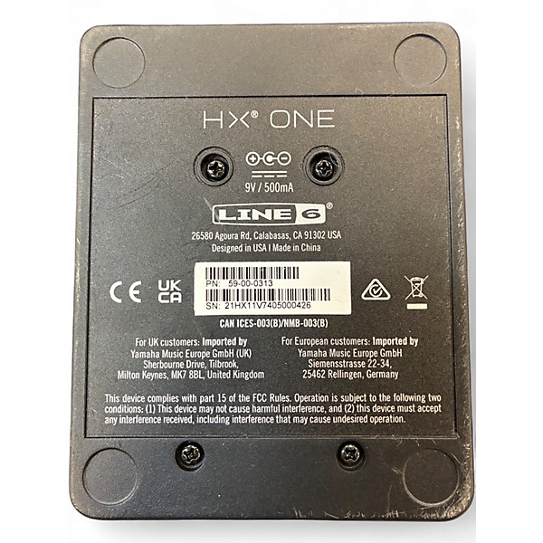 Used Line 6 HX ONE Effect Processor