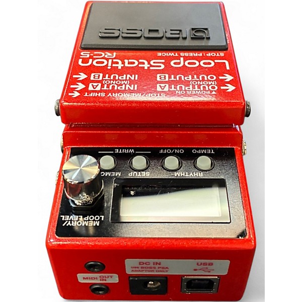 Used BOSS RC-5 Loop Station Pedal
