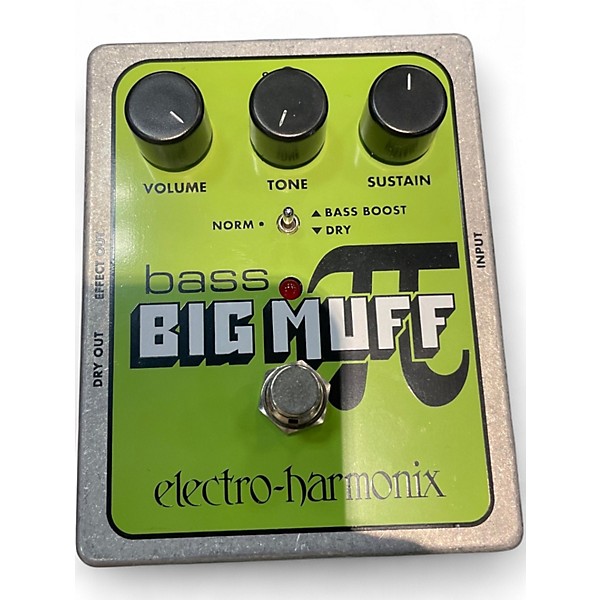 Used Electro-Harmonix XO Bass Big Muff Distortion Bass Effect Pedal